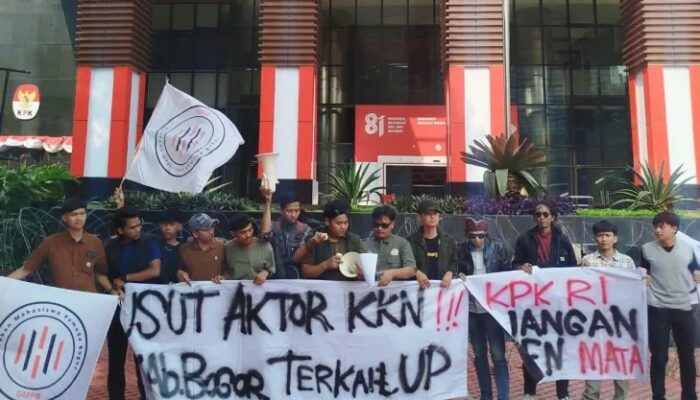 GMPB Geruduk KPK, Desak Dugaan Korupsi di Pemkab Bogor Diusut hingga Tuntas