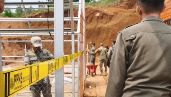 40 Bangunan Peternakan Ayam di Leuwiliang Disegel, Pembangunan Dihentikan Sementara