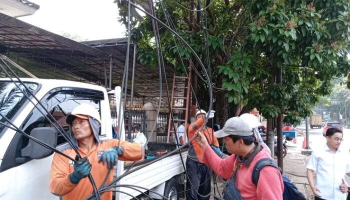 Pemkot Bogor Targetkan 12 Kilometer Kabel Udara Masuk Tanah, Suryakencana Menyusul