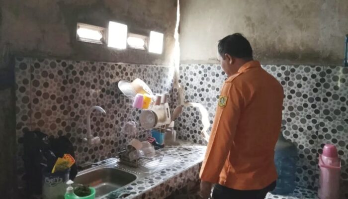 Hujan Deras Picu Pergerakan Tanah di Ciomas Bogor, Dapur dan Kamar Mandi Amblas